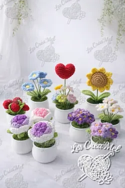 Mini pots de fleurs — photo 2 sur 7