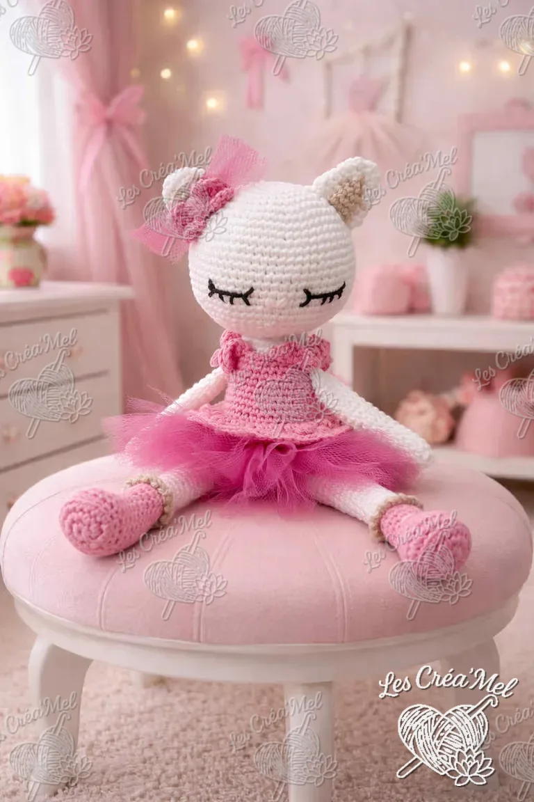 Chat danseuse