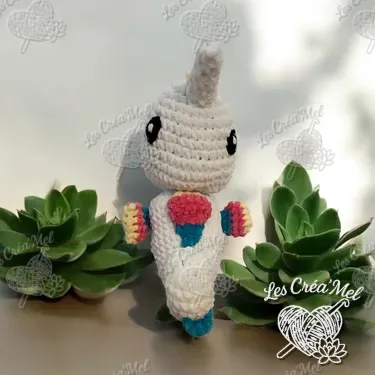Hippocampe Amigurumi — photo 2 sur 3