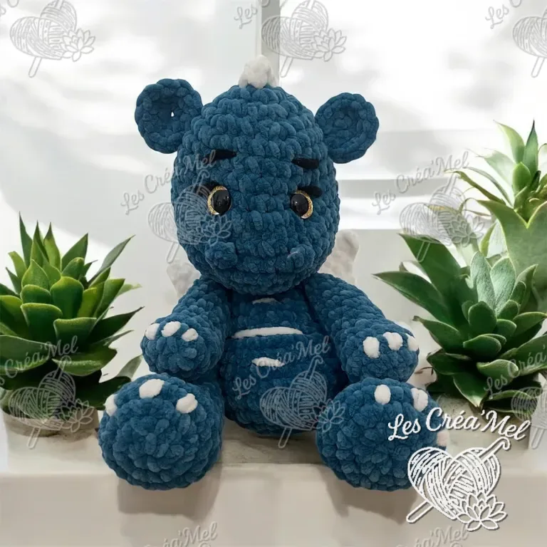 Dragon bleu