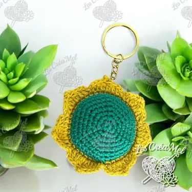 Porte-clé Tournesol — photo 2 sur 2