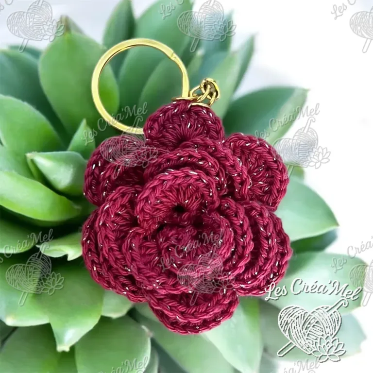 Porte-clé rose